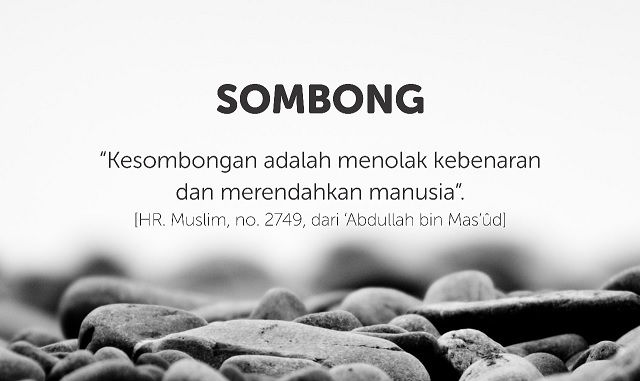 Pengertian Sifat Sombong