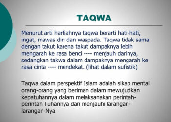 Pengertian Takwa