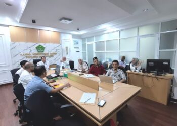 Biro Ekonomi PP Rifaiyah dan PP AMRI Bahas Kontrak Konsultan Perencanaan Gedung Kanwil Kemenag DKI Jakarta