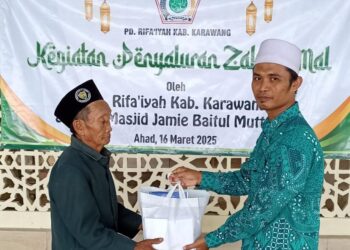 PD Rifaiyah Karawang Salurkan Rp 40 Juta Zakat Mal kepada 609 Mustahiq
