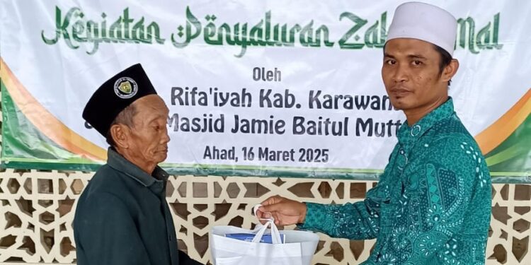 PD Rifaiyah Karawang Salurkan Rp 40 Juta Zakat Mal kepada 609 Mustahiq