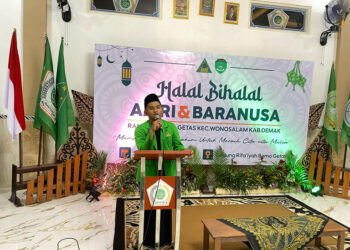 Halal Bihalal AMRI dan BARANUSA Ranting Bomo Getas: Pererat Silaturahmi Antar Pemuda Rifa’iyah