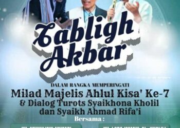 Tabligh Akbar Peringatan Milad Majelis Ahlul Kisa’ ke-7 Digelar di Tanahbaya Randudongkal