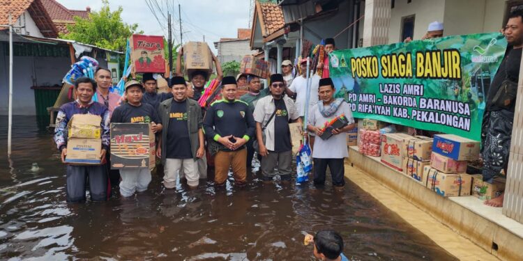Rifa’iyah Peduli Banjir: PP AMRI Salurkan Bantuan Kemanusiaan untuk Warga Pekalongan dan Batang