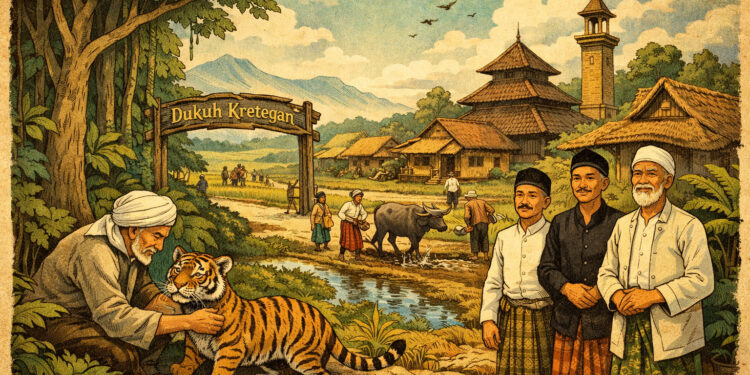 Biografi KH. Muhammad Bajuri Kretegan (Bagian 1)