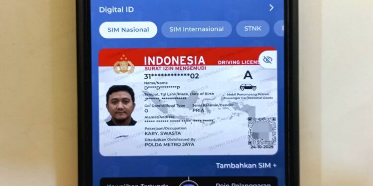 Tak Bawa Kartu SIM, Apakah Cukup Tunjukkan SIM Digital?
