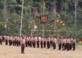 Kemah Bakti Santri Manbaul Hikmah Tempa Kedisiplinan dan Kepedulian Sosial