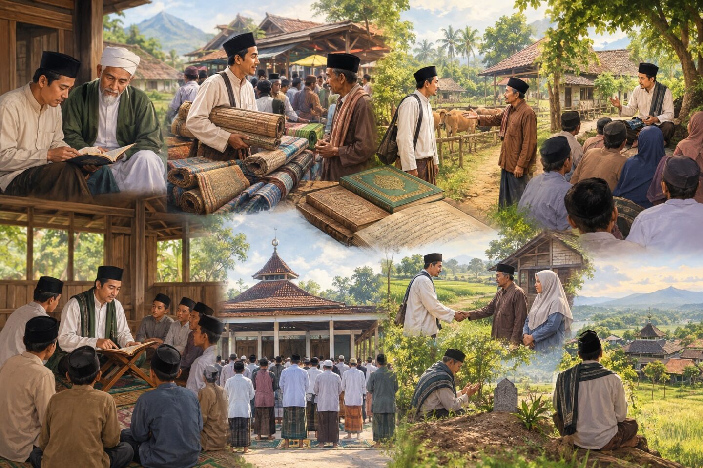 Dari Pasar Tikar ke Surau Wonoyoso