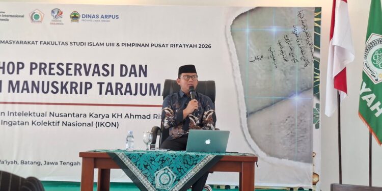 DREAMSEA Dorong Pelestarian Manuskrip Tarajumah KH. Ahmad Rifa’i Lewat Workshop Digitalisasi di Batang