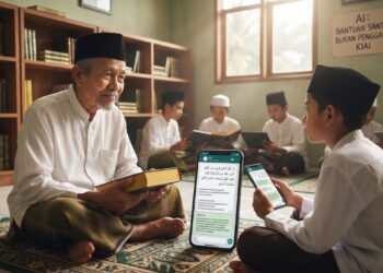 Ketika Mesin Mulai “Berfatwa”: Ai Boleh Masuk Pesantren, tetapi Jangan Duduk di Kursi Kiai