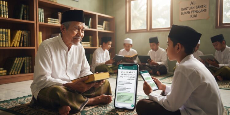 Ketika Mesin Mulai “Berfatwa”: Ai Boleh Masuk Pesantren, tetapi Jangan Duduk di Kursi Kiai