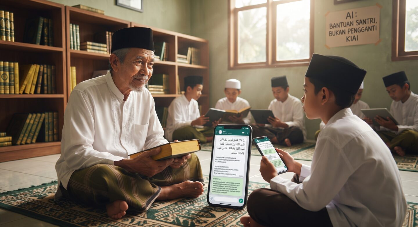 Ketika Mesin Mulai “Berfatwa”: Ai Boleh Masuk Pesantren, tetapi Jangan Duduk di Kursi Kiai