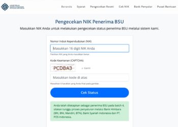 Cara Cek Penerima BSU 2026 lewat NIK